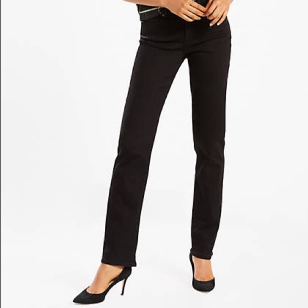 Levi’s 525 perfect waist straight leg jeans